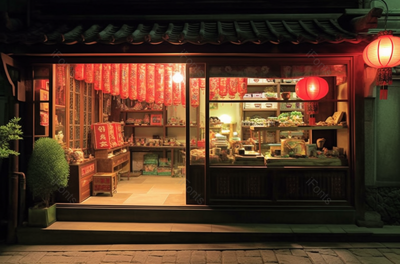 浙江乌镇西栅古镇大街古风工艺店摄影图,高清,摄影图,摄影图片,图片大全,摄影图免费下载